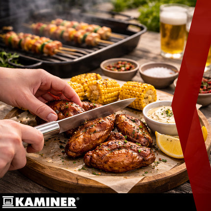 BBQ Gereedschapset 6-delig RVS – Complete Barbecue Accessoires Set met Opbergkoffer