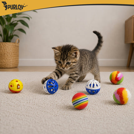 Katten Speelgoedset 24-delig XXL – Kattentunnel 80 cm – Hengel – Speelballen – Speelmuizen – Interactief Kattenspeelgoed