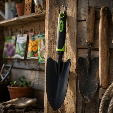 Handschep 33 cm – Plantschep – Tuinschep – Handschep voor Planten, Verpotten en Tuinieren – Gehard Staal