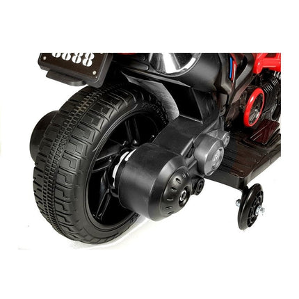 Elektrische naked bike - kindermotor - motor voor kinderen tot 25kg max 1-3 km/h wit