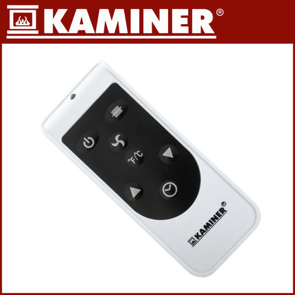 Kaminer Ziflo 2300W Elektrische Convectorkachel – Wit – WiFi App-bediening – Energiebesparend – Turboheater – 24H Timer – Oververhittings- & Kantelbeveiliging