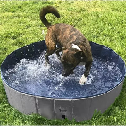 Hondenzwembad Opvouwbaar 100 x 30 cm – Antislip Hondenbad – Koelbad voor Honden – 230 Liter – Opvouwbaar Zwembad voor Honden
