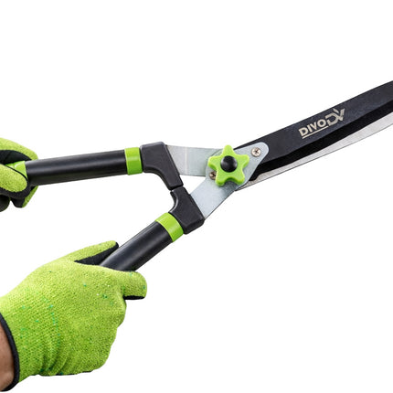 Heggenschaar 59 cm – Handmatige Heggenschaar – Tuinschaar voor Hagen, Struiken en Sierplanten – Gehard Staal