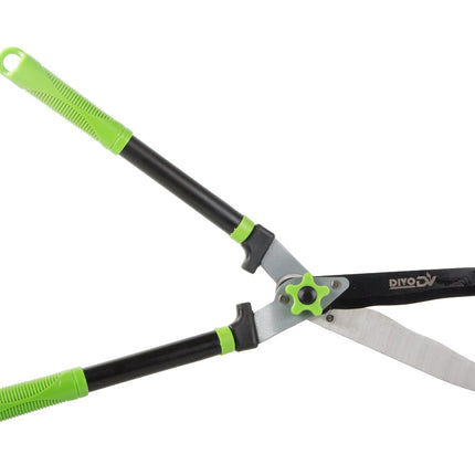 Heggenschaar 59 cm – Handmatige Heggenschaar – Tuinschaar voor Hagen, Struiken en Sierplanten – Gehard Staal