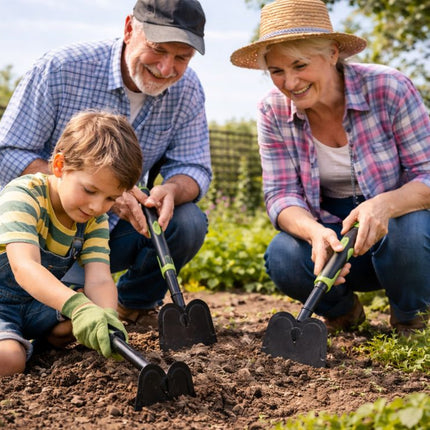 Handhak 30 cm – Tuinhak – Handcultivator – Onkruidwieder – Voor Losmaken van Grond en Wieden