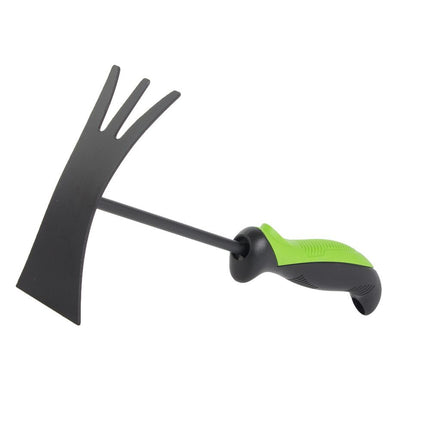 Tuingereedschapset 4-delig – Snoeischaar, Troffel, Handvork en Cultivator – Tuingereedschap – Ergonomisch – Zwart/Groen