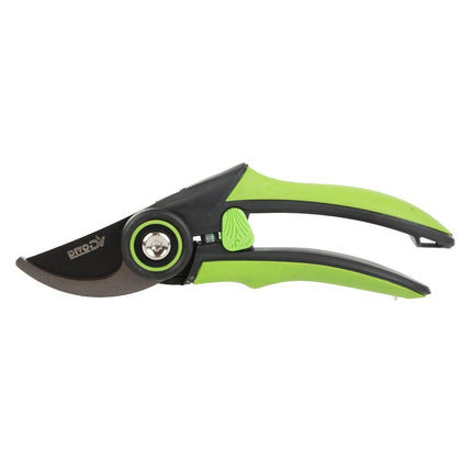 Tuingereedschapset 4-delig – Snoeischaar, Troffel, Handvork en Cultivator – Tuingereedschap – Ergonomisch – Zwart/Groen