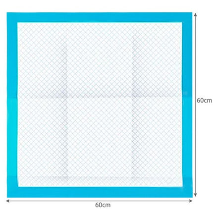 Puppy Trainingspads 100 Stuks 60 x 60 cm – Puppy Onderleggers – Zindelijkheidstraining – Absorberende Puppy Pads – Inclusief 30 Poepzakjes