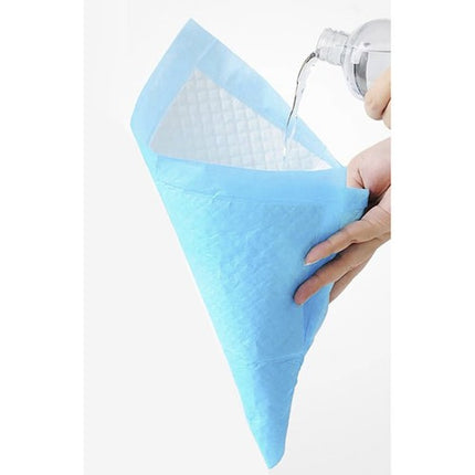 Puppy Trainingspads 100 Stuks 60 x 60 cm – Puppy Onderleggers – Zindelijkheidstraining – Absorberende Puppy Pads – Inclusief 30 Poepzakjes