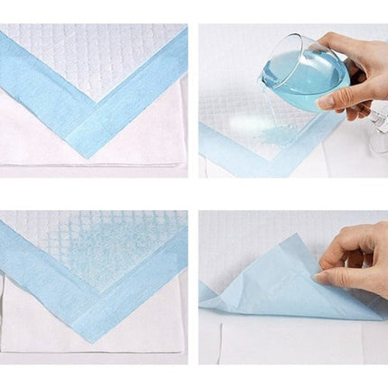 Puppy Trainingspads 100 Stuks 60 x 60 cm – Puppy Onderleggers – Zindelijkheidstraining – Absorberende Puppy Pads – Inclusief 30 Poepzakjes