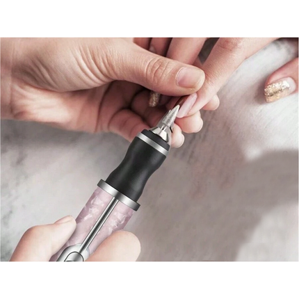 Trendmix Draadloze Elektrische Nagelvijl Nagelfrees Met 5 Bitjes Roze - 4 Bedieningsmodi - Manicure Pedicure Set Elektrisch - Oplaadbaar - USB C Kabel