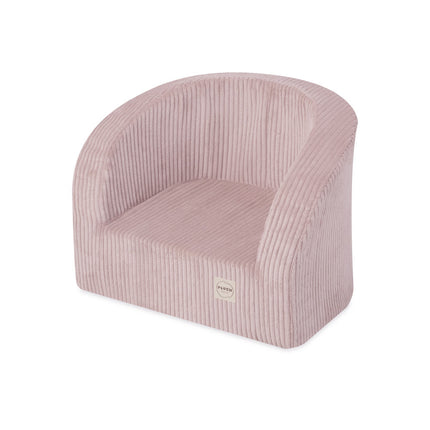 Kinderfauteuil in lichtroze voor peuters – speelhoek of babykamer