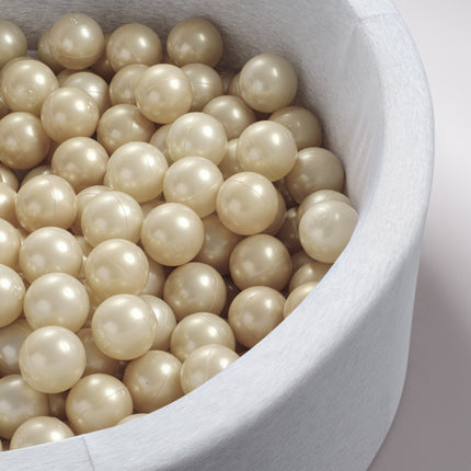 Trendmix Extra Gouden Ballenbak Ballen – Set van 50 Stuks – 6 cm – Veilig & Flexibel – Goud