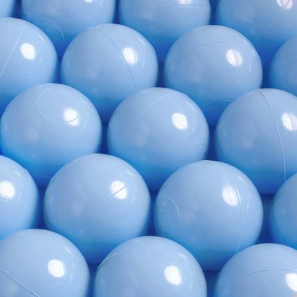Trendmix Extra Lichtblauwe Ballenbak Ballen – Set van 50 Stuks – 6 cm – Veilig & Flexibel – Licht blauw