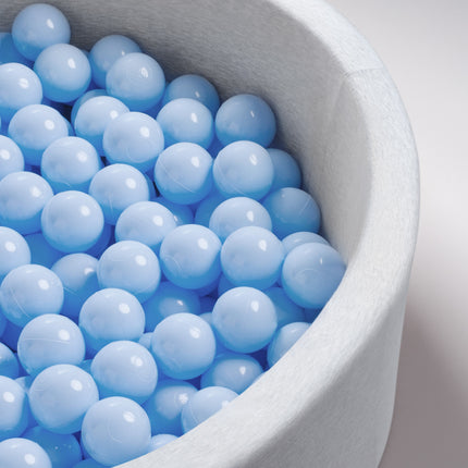 Trendmix Extra Lichtblauwe Ballenbak Ballen – Set van 50 Stuks – 6 cm – Veilig & Flexibel – Licht blauw