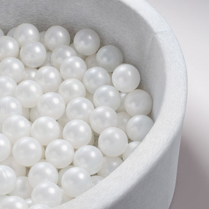 Trendmix Extra Parelmoer Ballenbak Ballen – Set van 50 Stuks – 6 cm – Veilig & Flexibel