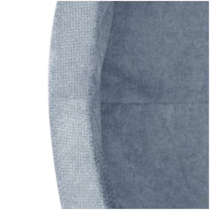 Trendmix Luxe Ronde Ballenbak voor Kinderen en Baby's – Ballenbad 90x30 cm – Blauw Premium Chenille – 200 Kleurrijke Ballen 6 cm Parel, Blauw & Goud