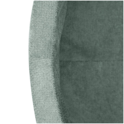 Trendmix Luxe Ronde Ballenbak voor Kinderen en Baby's – Ballenbad 90x30 cm – Groen Premium Chenille – 200 Kleurrijke Ballen 6 cm Parel, Mint & Goud
