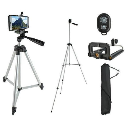 Izoxis tripod smartphone statief met afstandsbediening en bluetooth voor IOS en Android