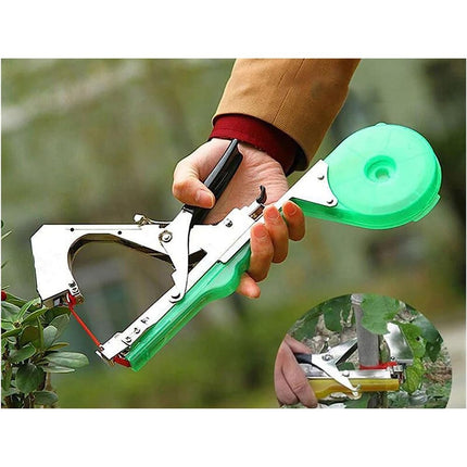 Plantenbindmachine – Plantentang voor Tomaten, Klimplanten en Wijnranken – Inclusief Tape en Nietjes – Tuintapener