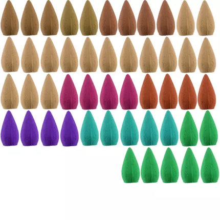 Wierook waterval kegel brander van keramiek inclusief wierrook kegels