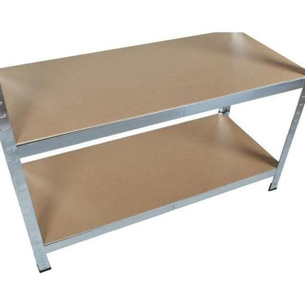 Malatec Boutloos Opbergrek - Werkbank - Gegalvaniseerd Staal - 150x75x30 Opslagrek