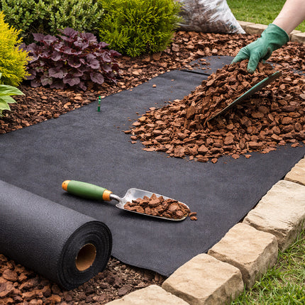 Antiworteldoek 1 x 30 Meter 50 g/m² – Onkruiddoek – Worteldoek – Gronddoek – Agrotextiel voor Tuin en Moestuin