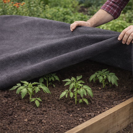 Antiworteldoek 1 x 20 Meter 50 g/m² – Onkruiddoek – Worteldoek – Gronddoek – Agrotextiel voor Tuin en Moestuin