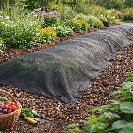 Antiworteldoek 1 x 10 Meter 50 g/m² – Onkruiddoek – Gronddoek – Agrotextiel – Worteldoek voor Tuin, Borders en Moestuin