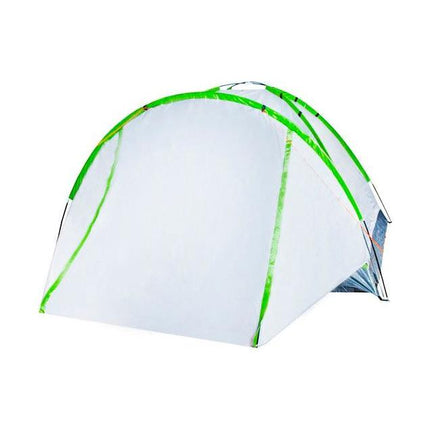 2de kansje Trizand koepeltent Nevada voor 2 tot 4 personen groen / grijs