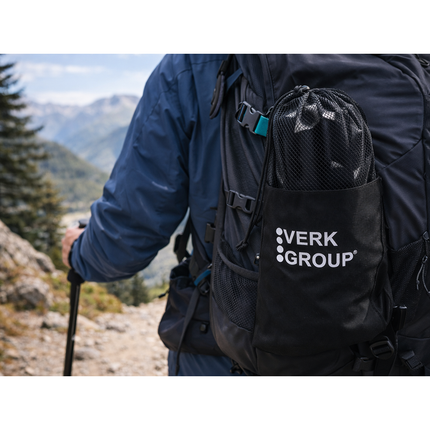 Opvouwbare Wandelstokken – Verstelbare Trekkingstokken – Nordic Walking Stokken – Anti-Shock – Aluminium – Set van 2 – Zwart