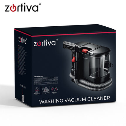 VacTrim Zortiva Wasstofzuiger 800W – 17.000 Pa – Bekledingreiniger – Tapijtreiniger – Waterstofzuiger – Dierenhaar – 1800 ml