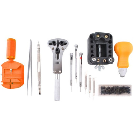 Horlogemakersset 13 Delig – Horloge Reparatie Gereedschap Set – Horloge Gereedschap Voor Batterij, Bandjes en Onderhoud