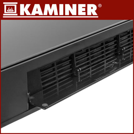 Kaminer Zelvion Elektrische Wandverwarming met LED-display & WiFi – Slimme Luchtgordijnverwarming 2000W met App & Afstandsbediening – Energiezuinig & Stil