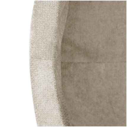 Trendmix Luxe Ronde Ballenbak 90 x 30 cm – Inclusief 200 Ballen – Beige Chenille – Ballenbad voor Baby & Peuter – Sensorisch Speelgoed
