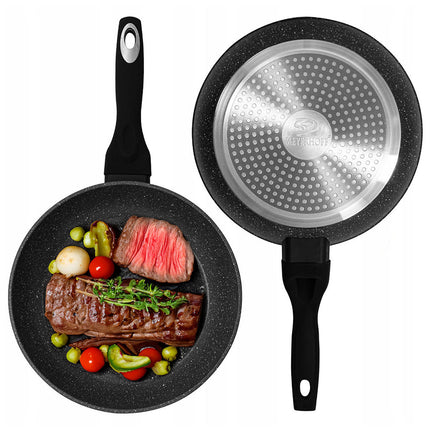 Essential Koekenpan 18 cm – Antiaanbaklaag – Geschikt voor Inductie & Gas