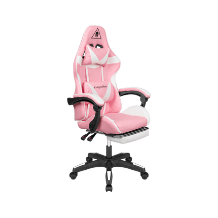 2de kansje Krüger&Matz GX-150 game stoel - gaming chair - gamingstoel - roze / wit