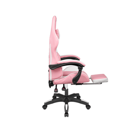 2de kansje Krüger&Matz GX-150 game stoel - gaming chair - gamingstoel - roze / wit