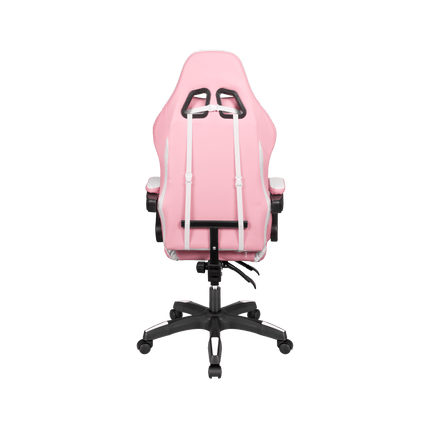 2de kansje Krüger&Matz GX-150 game stoel - gaming chair - gamingstoel - roze / wit