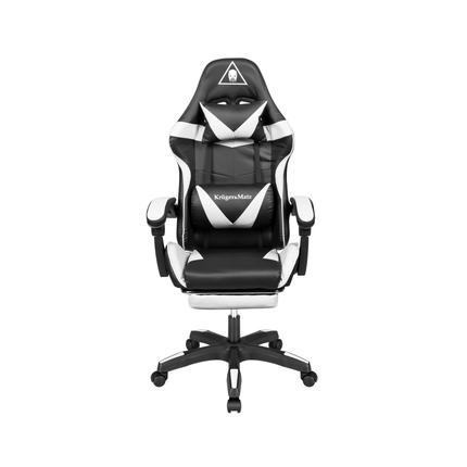 Krüger&Matz GX-150 game stoel - gaming chair - gamingstoel - zwart / wit