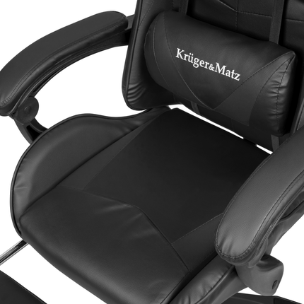 Krüger&Matz GX-150 game stoel - gaming chair - gamingstoel - zwart