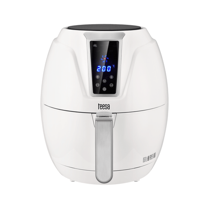 Teesa digitale airfryer / heteluchtfriteuse 3,2 liter wit TSA8046W