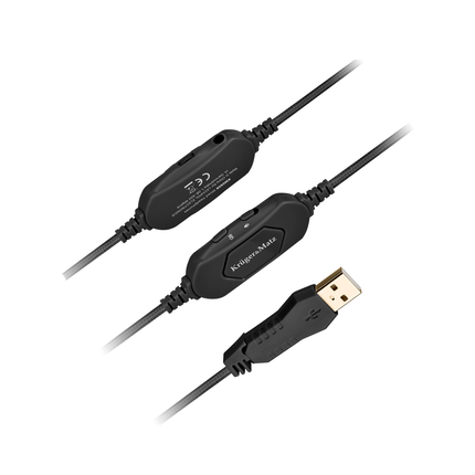 Krüger & Matz gaming over ear hoofdtelefoon voor kinderen zwart KM0659