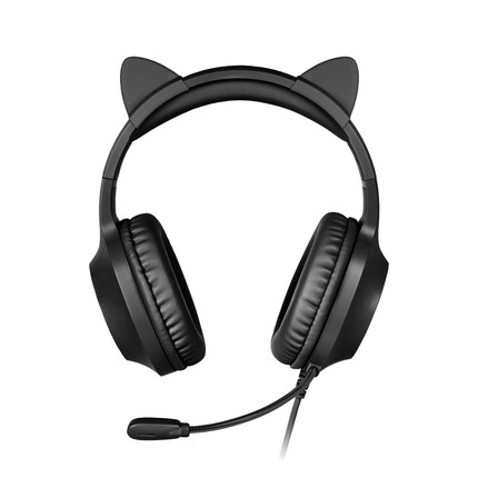 Krüger & Matz gaming over ear hoofdtelefoon voor kinderen zwart KM0659