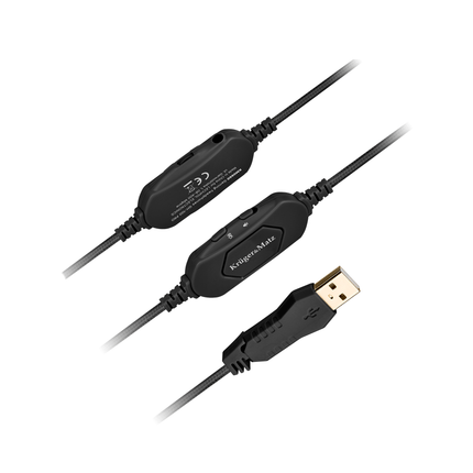 Krüger&Matz Warrior GH-100 Pro Gaming Hoofdtelefoon zwart KM0660