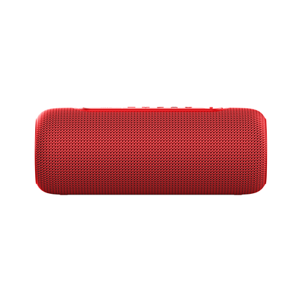 Krüger & Matz Street Draadloze Draagbare Bluetooth 5.0 Speaker Waterdicht - RGB Verlichting - TWS Functie - 20W - Rood