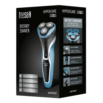 Teesa TSA0515 - Scheerapparaat Hypercare PRO700 met roterende koppen