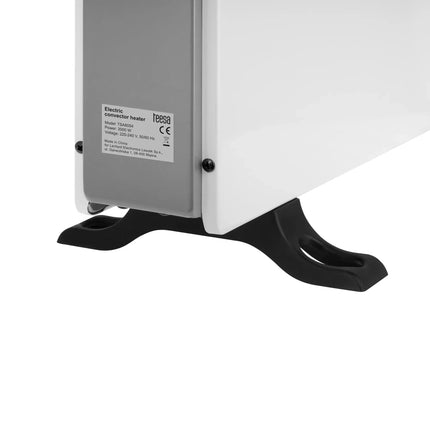 Elektrische Kachel tot 2000W - Convectorkachel - Radiator - Ingebouwde Thermostaat - LCD Display - Timer Functie - Wit