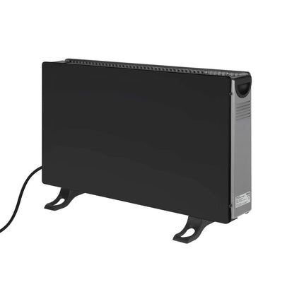 Elektrische Kachel tot 2000W - Convectorkachel - Radiator - Ingebouwde Thermostaat - LCD Display - Timer Functie - Zwart