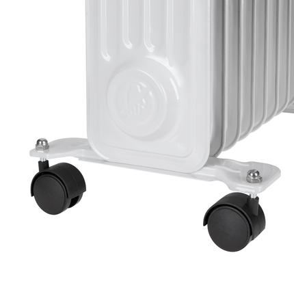 2de kansje Teesa TSA8049 Elektrische olieradiator 11 ribben 2500 W met thermostaat en 3 warmtestanden